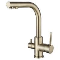 Смеситель для кухни Paulmark Essen Es213011-BR Бронза