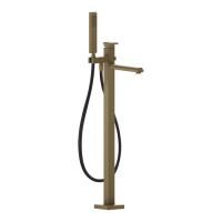 Gessi Eleganza Напольный смеситель для ванны (внешние части), цвет: Antique Brass