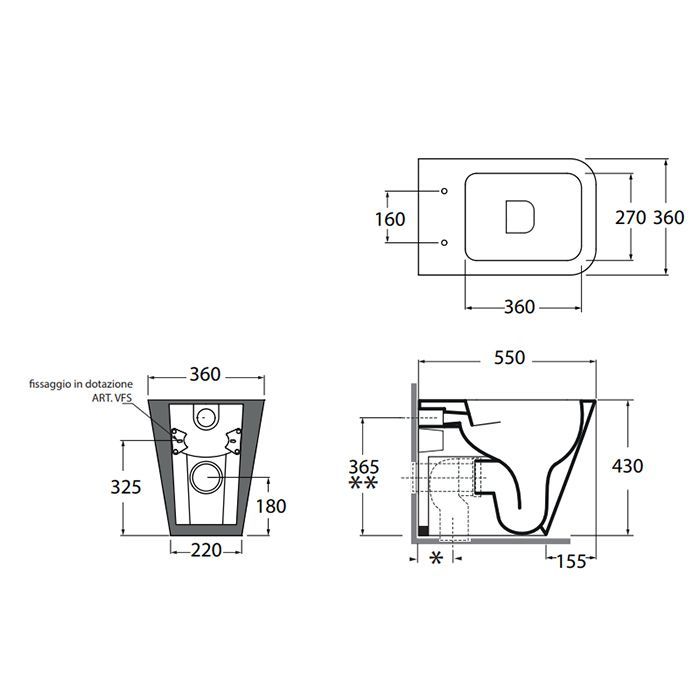 AZZURRA BUILD  Сиденье быстросъемное для унитаза, цвет белый петли хром, микролифт