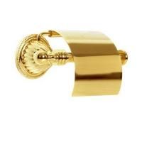 Держатель для туалетной бумаги с крышкой HERMITAGE GOLD
