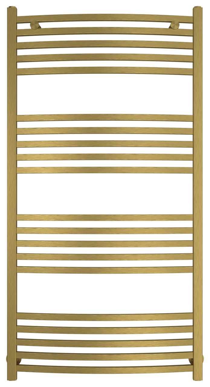 Полотенцесушитель водяной АРКУС 1200х600 (Состаренная ЛАТУНЬ)