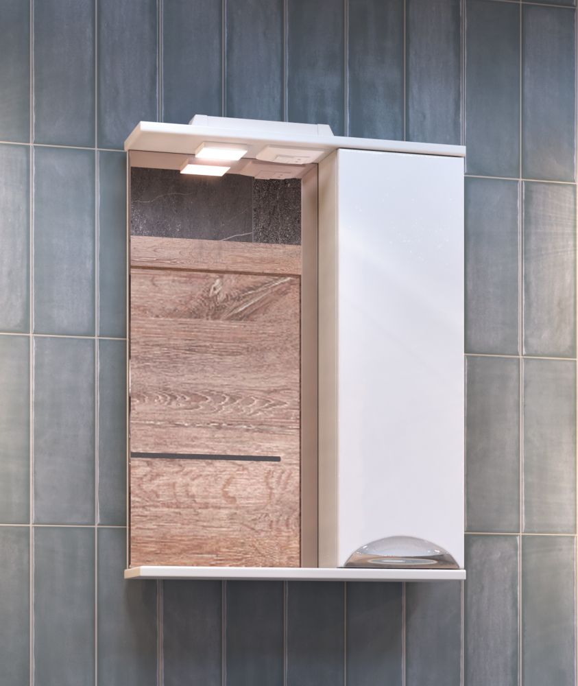 Зеркало со шкафом VIGO Callao z.CAL.50.R.El, 50 см, артикул z.CAL.50.R.El