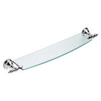 Стеклянная полка Webert Ottocento 72 AM500701 Хром Стеклянная полка Webert Ottocento 72 AM500701 Хром