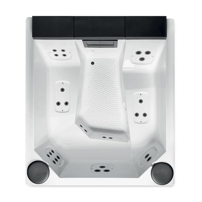 TREESSE QUARZ LIGHT 235 Минибассейн 2350х2150х900 мм., отдельностоящий, с панелями, с крышкой, цвет белый TREESSE QUARZ LIGHT 235 Минибассейн 2350х2150х900 мм., отдельностоящий, с панелями, с крышкой, цвет белый