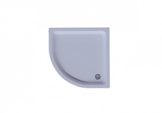 Душевой поддон (с ножками) из литого мрамора 90*90 1/4 круга, гладкое дно, радиус 50см Душевой поддон (с ножками) из литого мрамора 90*90 1/4 круга, гладкое дно, радиус 50см