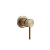 GESSI 316 Встраиваемый смеситель, на 1/2'', 1 источник (внешние части), цвет: warm bronze brushed pvd