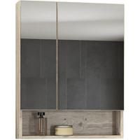 Зеркальный шкаф Comforty Парма 80 4143489 Дуб дымчатый