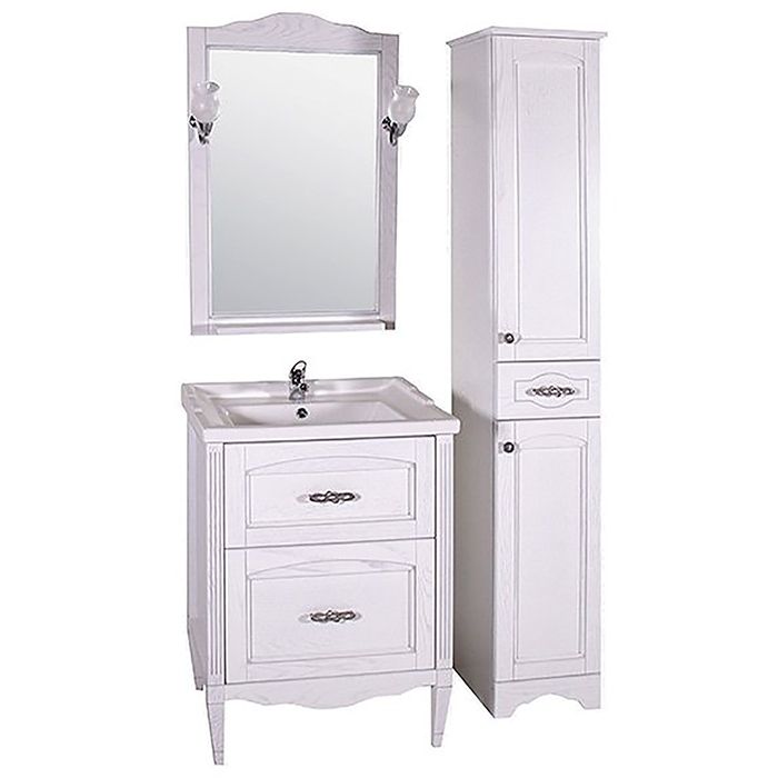 Держатель для туалетной бумаги с крышкой VOGUE_Комплект