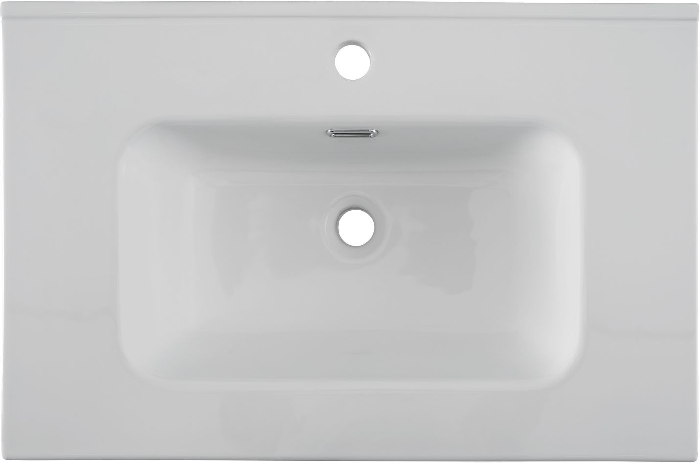 Раковина Aquanet Flat 70 белая матовая Раковина Aquanet Flat 70 белая матовая