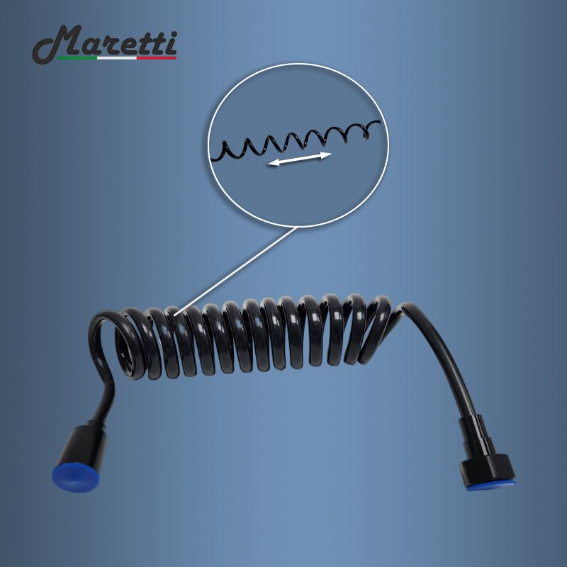 Гигиенический душ со смесителем Maretti Project Black PB30RN69, черный, артикул PB30RN69