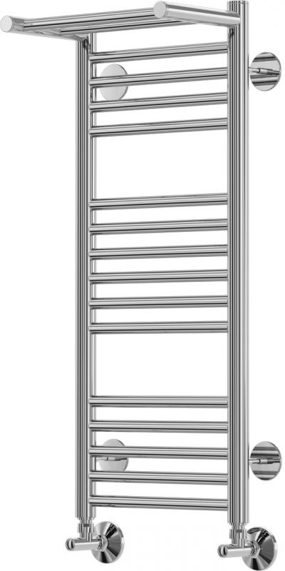 Водяной полотенцесушитель Terminus Аврора П16 300x780 4660059582344 с полкой Хром Водяной полотенцесушитель Terminus Аврора П16 300x780 4660059582344 с полкой Хром