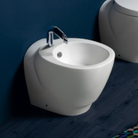 Simas Bohemien биде напольное с 1отв под смеситель 36.5x53.5см, цвет белый