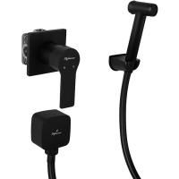 Гигиенический душ со смесителем Elghansa Squareline 34Q0743-Black (Set-84) Черный Гигиенический душ со смесителем Elghansa Squareline 34Q0743-Black (Set-84) Черный