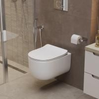 Унитаз подвесной безободковый со смывом TORNADO BelBagno SOFT-TOR Унитаз подвесной безободковый со смывом TORNADO BelBagno SOFT-TOR