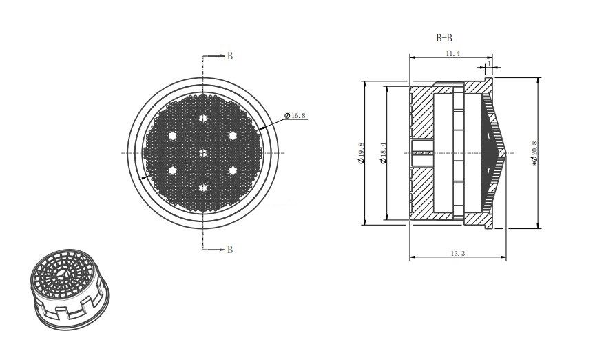 Аэратор BELZ (BZ06), артикул BZ06