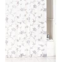 Штора для ванны Iddis Elegant 200x200 Белая Серая Штора для ванны Iddis Elegant 200x200 Белая Серая
