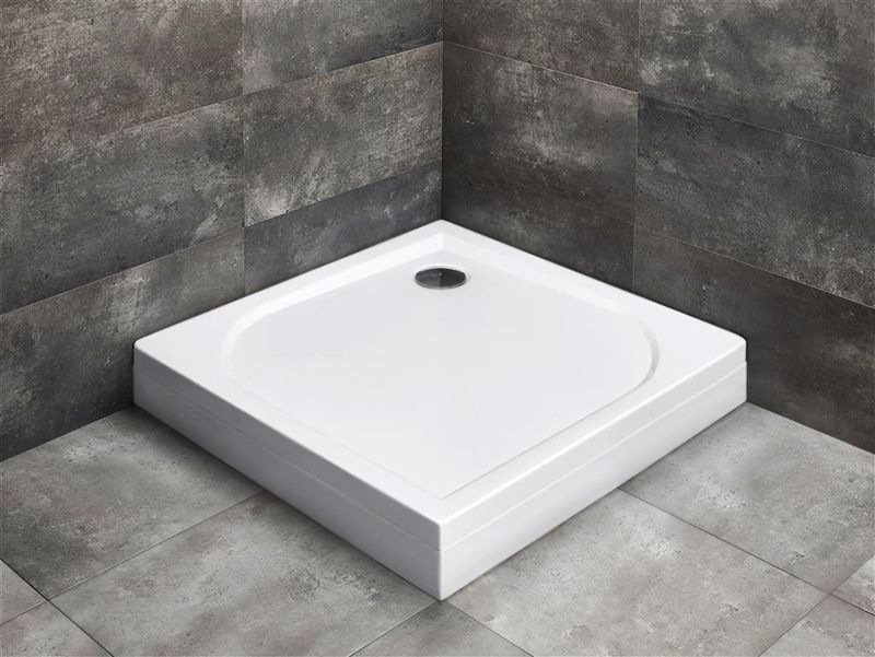 Акриловый поддон для душа Radaway Delos C 90x90x15 белый