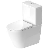 Сливной бачок, Duravit, D-Neo, ширина, мм-395, глубина, мм-180, высота, мм-325, подключение воды-снизу слева, объем смыва, л-6/3, цвет кнопки смыва-хром, материал-керамика, цвет-белый