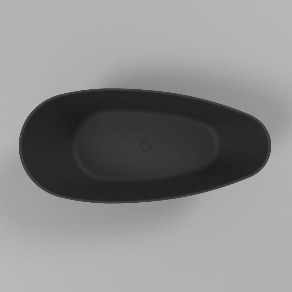 Ванна WHITECROSS Spinel A 150x70 (черный мат) иск. камень