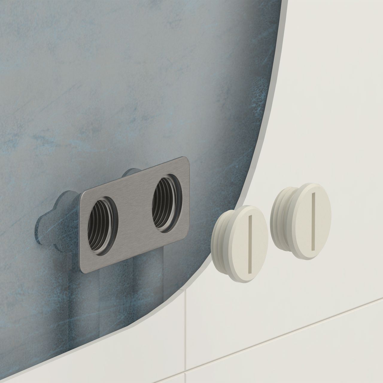 Пластина монтажная EU50 G 3/4" (Без покрытия)