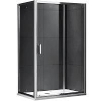 Душевой уголок Gemy S30191F-A100 160х100 профиль Хром стекло прозрачное Душевой уголок Gemy S30191F-A100 160х100 профиль Хром стекло прозрачное