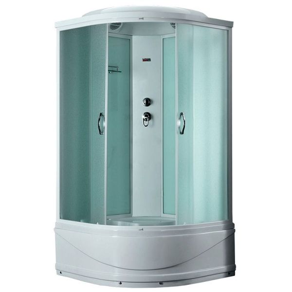 Душевая кабина Timo Eco TE-0790 P 90x90 профиль Белый стекло матовое