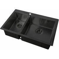Кухонная мойка ZorG Light Grafit ZL R 780-2-510-R GRAFIT Графит Кухонная мойка ZorG Light Grafit ZL R 780-2-510-R GRAFIT Графит