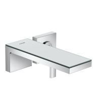 AX MyEdition Смеситель для раковины, настенный ,на 2 отв, излив 245мм., цвет: хром/зеркальное стекло AX MyEdition Смеситель для раковины, настенный ,на 2 отв, излив 245мм., цвет: хром/зеркальное стекло