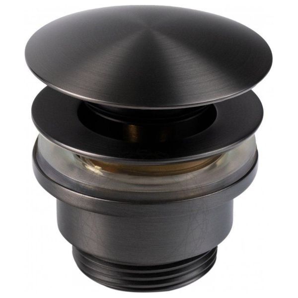 Донный клапан для раковины FILARETE FL75BG, графит