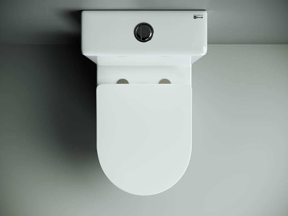Напольный пристенный унитаз Metropol Rimless CN4001 Напольный пристенный унитаз Metropol Rimless CN4001