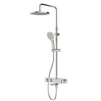 F0750A500 Inspire V2.0, душевая система, набор: см-ль д/ванны/душа с термостатом, верхний душ d 250 F0750A500 Inspire V2.0, душевая система, набор: см-ль д/ванны/душа с термостатом, верхний душ d 250