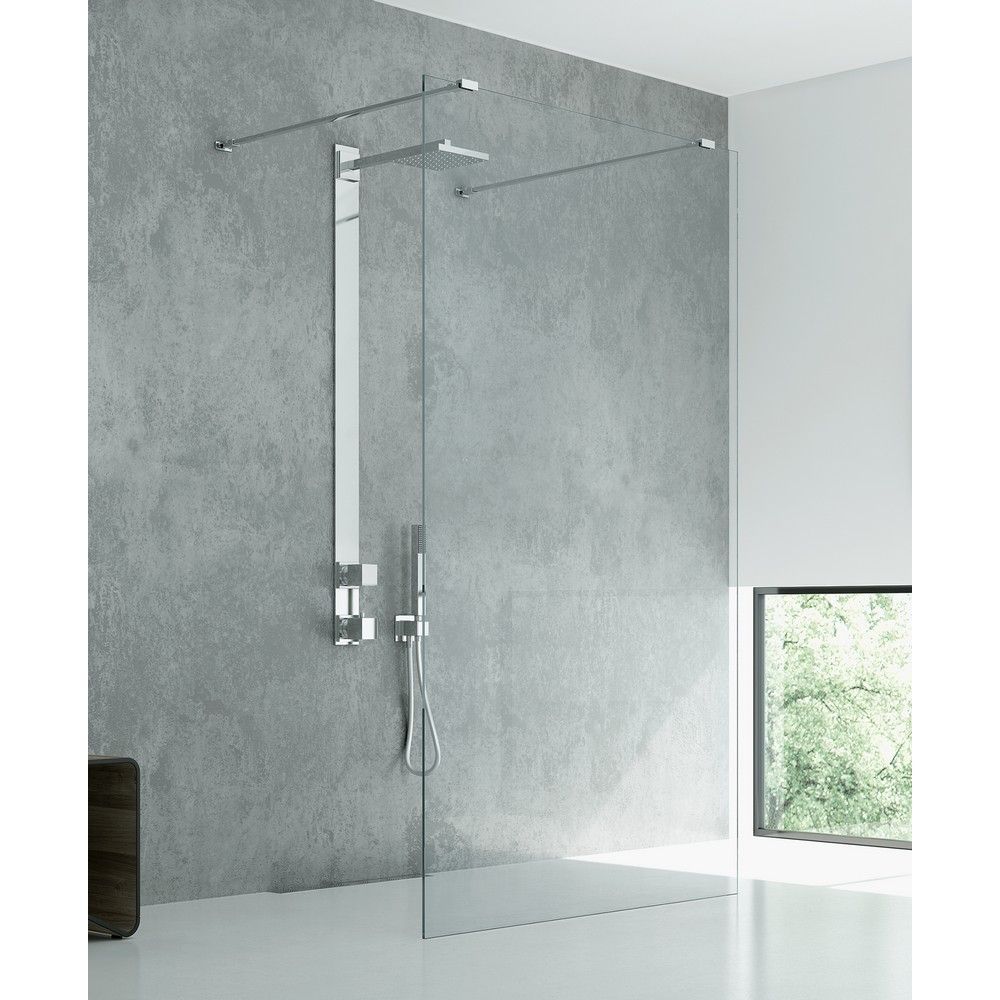 Душевое ограждение NEW TRENDY NEW MODUS 130x200 EXK-0038 (хром), артикул EXK-0038