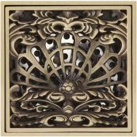 Трап для душа Veragio Canyon VR.CAN-2019.BR с решеткой Бронза