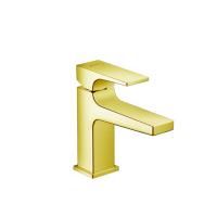 Смеситель для раковины, Hansgrohe, Metropol, тип открывания воды-однорычажный, отверстия для монтажа-1, высота, мм-156, вынос излива, мм-127, цвет-полированное золото, сливной клапан Push-Open G 1¼, для маленьких раковин Смеситель для раковины, Hansgrohe, Metropol, тип открывания воды-однорычажный, отверстия для монтажа-1, высота, мм-156, вынос излива, мм-127, цвет-полированное золото, сливной клапан Push-Open G 1¼, для маленьких раковин
