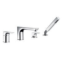 Смеситель на борт ванны WasserKRAFT Salm 2755 Хром