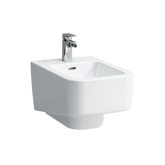 LAUFEN PRO S Биде подвесное 530x360x300 мм., с 1 отв для смесителя, с переливом, цвет белый