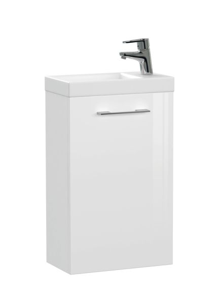 Комплект (4в1) Cersanit LARA 40 белая раковина COMO 40 смеситель CARI сифон (64228)