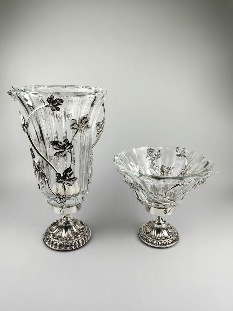 CTF, чаша, Ø26x23 см, цвет серебро, артикул DC2425-AG