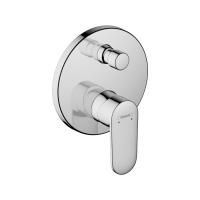 Смеситель для душа, Hansgrohe, Vernis Blend, тип открывания воды-однорычажный, тип регулирования воды-керамический картридж, монтаж-настенный встраиваемый, отверстия для монтажа-1, внутренняя часть-необходимо заказать, дивертер с переключателем вакуумного Смеситель для душа, Hansgrohe, Vernis Blend, тип открывания воды-однорычажный, тип регулирования воды-керамический картридж, монтаж-настенный встраиваемый, отверстия для монтажа-1, внутренняя часть-необходимо заказать, дивертер с переключателем вакуумного