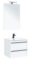 Мебель для ванной Aquanet Lino 60 белый матовый Мебель для ванной Aquanet Lino 60 белый матовый