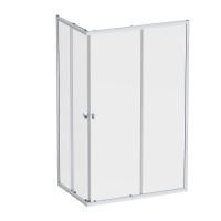 W87G-403-12080-MT Sunny душ огражд прямоугольн, раздвижн двери 120x80 серебро,стекло прозрачн W87G-403-12080-MT Sunny душ огражд прямоугольн, раздвижн двери 120x80 серебро,стекло прозрачн