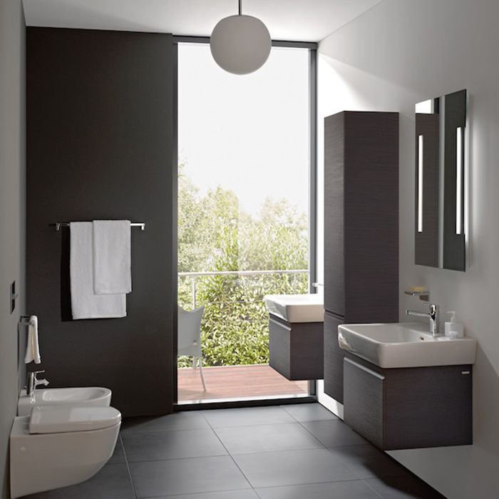 Laufen Pro Биде подвесное 53x36x33,5 см, с 1 отв. под смеситель,  без боковых отверстий для подвода воды, цвет: белый c покрытием LCC