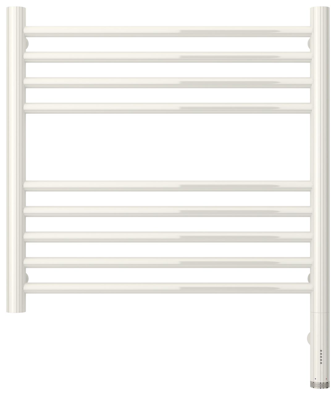 Полотенцесушитель электрический "БОГЕМА 3.0" прямая 500х500 / МЭМ правый (Белый)