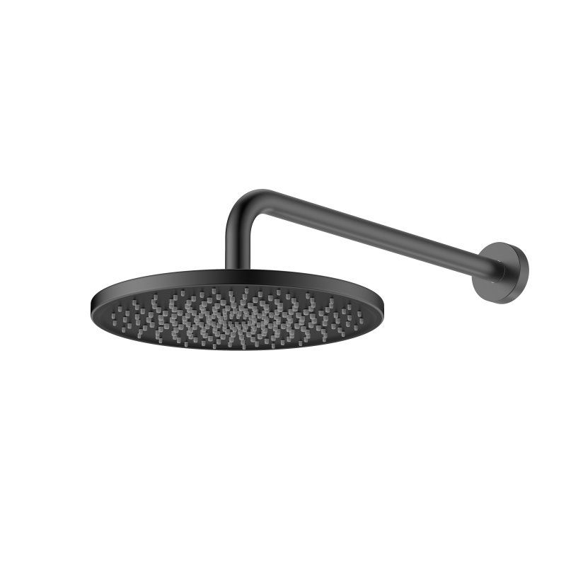 RELAX-HS-01 Верхний душ с кронштейном и креплением к стене, хром, артикул RELAX-HS-01