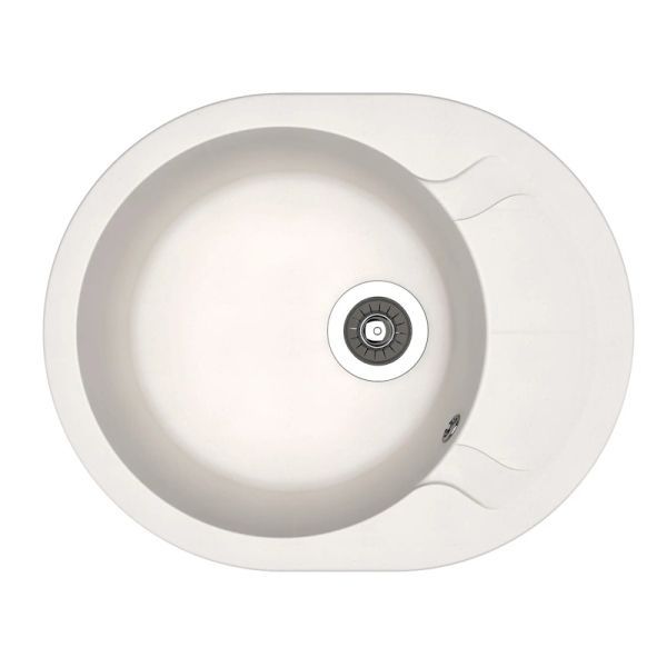 Кухонная мойка Dr. Gans БЕРТА 25.040.B0580.401, белый