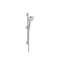 Душевой гарнитур, Hansgrohe, Croma Select E, размер штанги, мм-650, размер шланга, мм-1600, диаметр ручного душа, мм-110, количество режимов-3, тип струи-Soft Rain, Intense Rain, массажная струя, цвет-белый/хром Душевой гарнитур, Hansgrohe, Croma Select E, размер штанги, мм-650, размер шланга, мм-1600, диаметр ручного душа, мм-110, количество режимов-3, тип струи-Soft Rain, Intense Rain, массажная струя, цвет-белый/хром