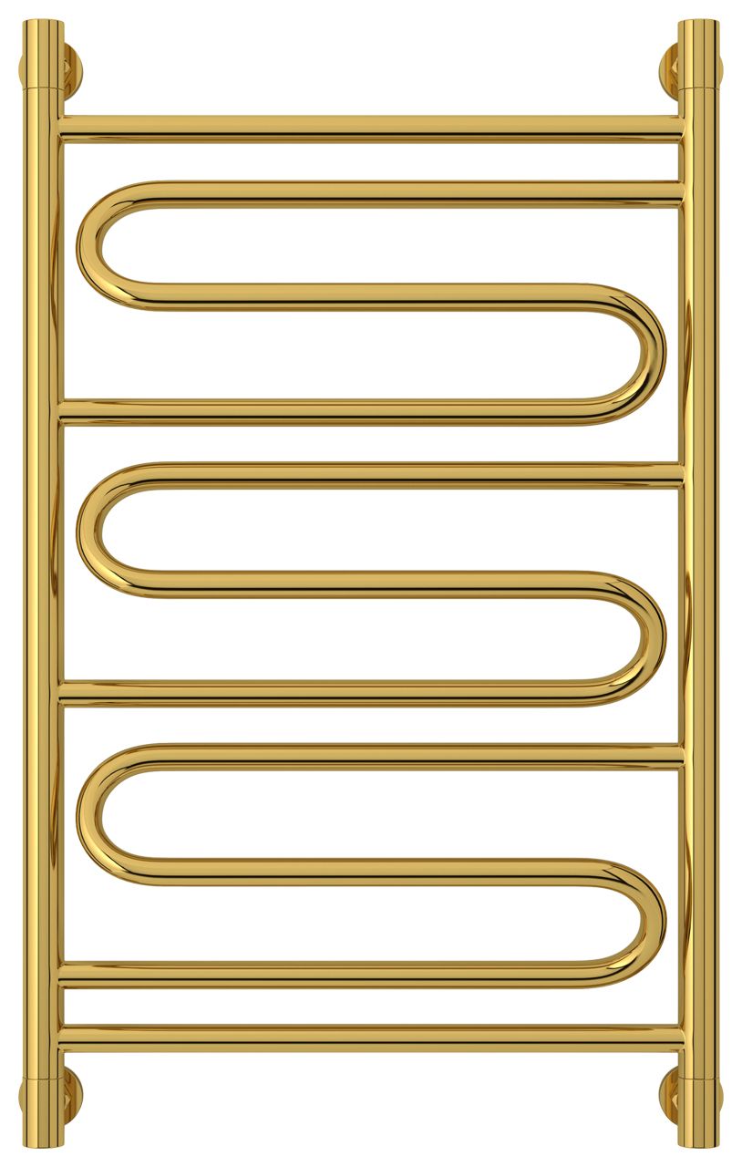 Полотенцесушитель водяной "ЭЛЕГИЯ+" 800х500 (ЗОЛОТО)
