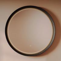 Artceram Зеркала Зеркало LORD керамическая рама с подсветкой Ø 76, цвет черный матовый