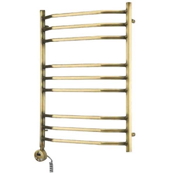 Электрический полотенцесушитель Domoterm Лаура П9 500*700 АБР E L Античная бронза