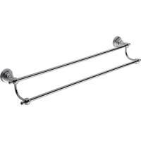 Полотенцедержатель DIAMOND двойной 600 мм, хром, Sapho